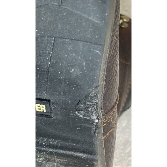 RED WING Irish Setter Work Boots Sz 12 E2 Farmington Brown Leather 83603 Lace Up - Picture 8 of 10